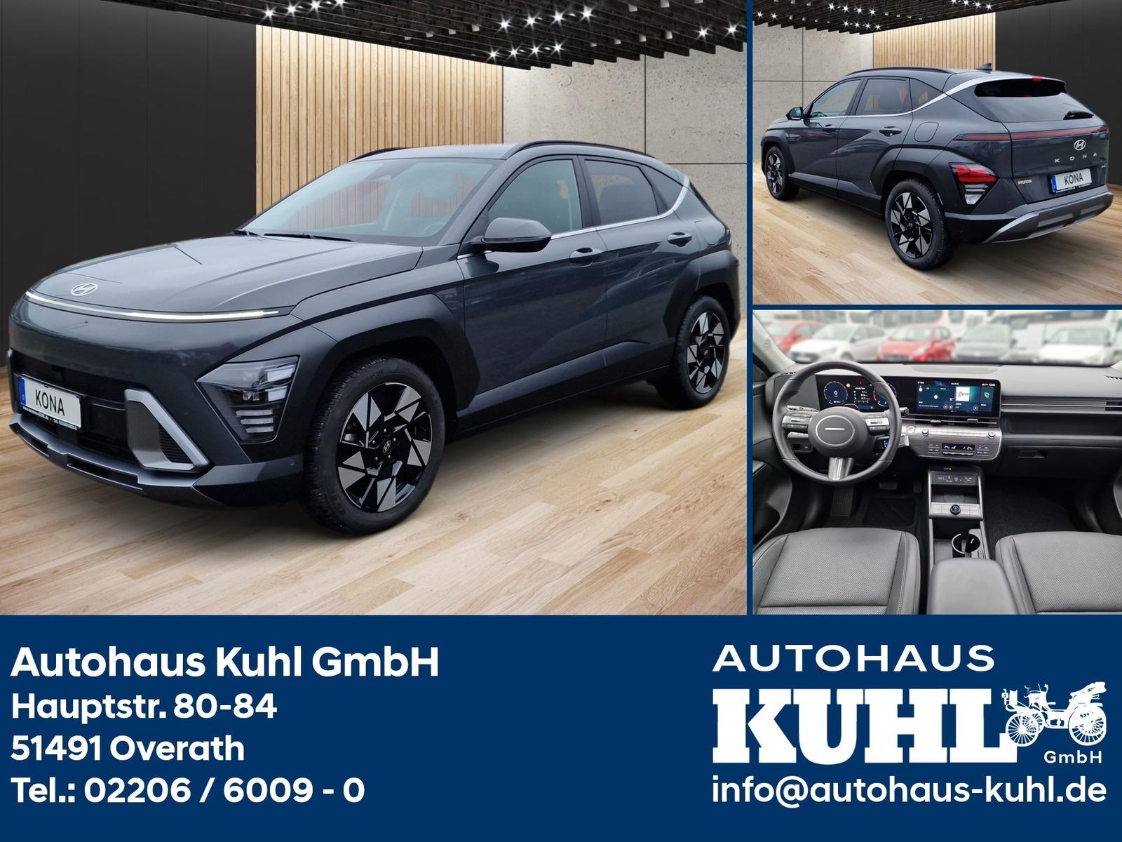 Hyundai Kona SX2 1.6 DCT/4WD Prime AHK Leder,Navi+360°Ca