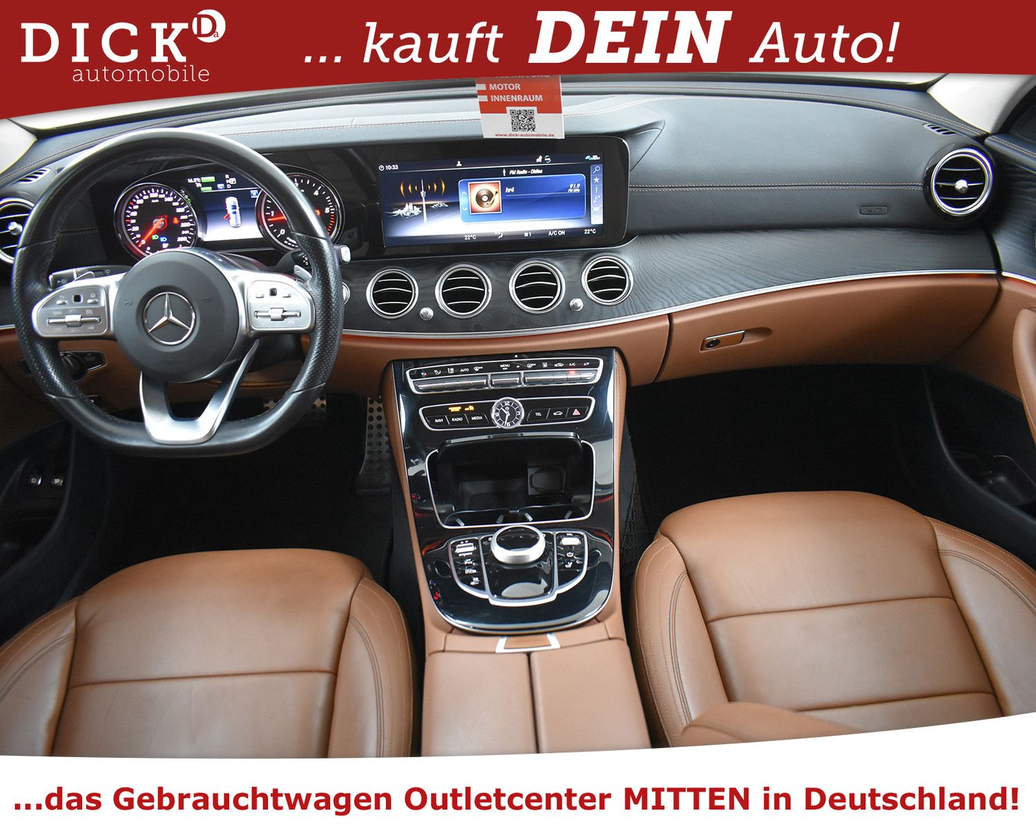 MERCEDES-BENZ E300de 2X AMG Line NIGHT+STDHZ+KAM+MEMO+AHK+NAPP - Image 8