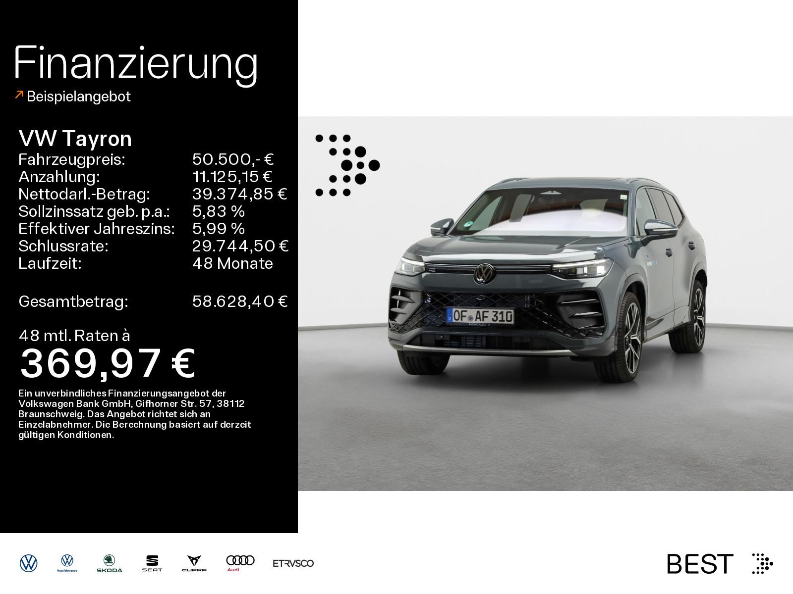 Volkswagen Tayron R-Line TDI 4MOTION 142 kW (193 PS) DSG