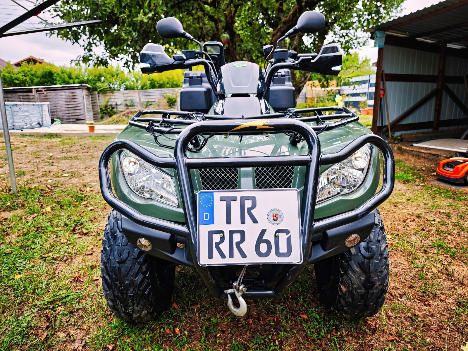 Arctic Cat 400 2014 — rear view