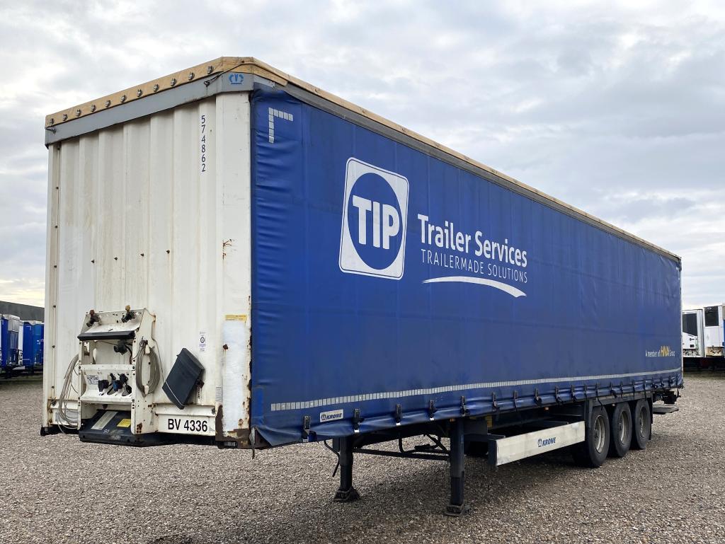 Krone Trailer Curtainsider Lifting + Sliding Roof Stra