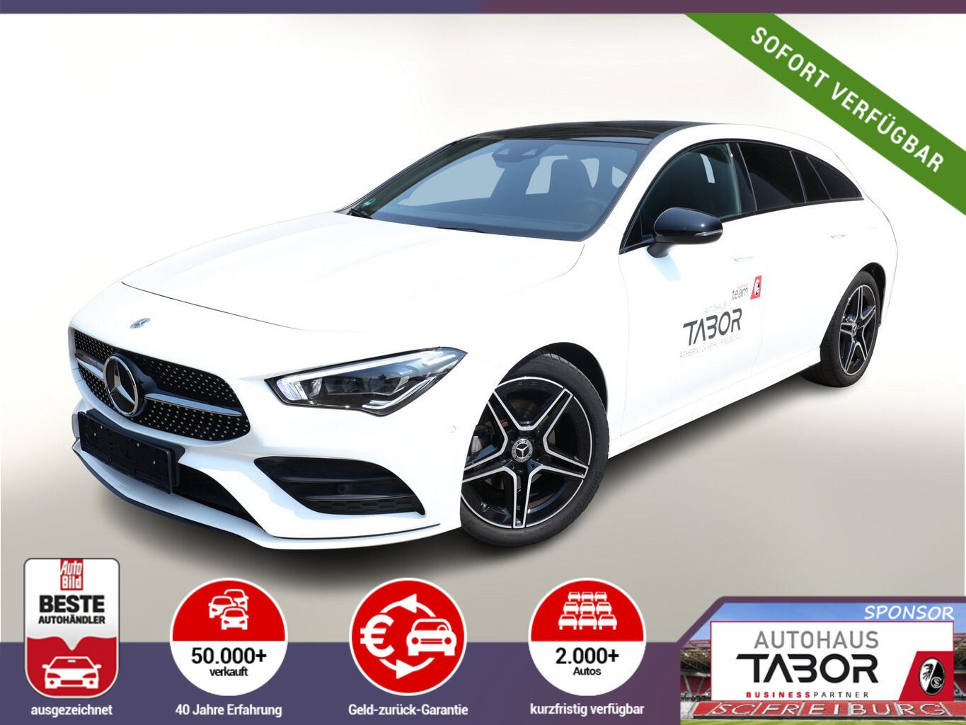Mercedes-Benz CLA 200 d SB DCT AMG Pano NightP AHK LED Nav 18Z