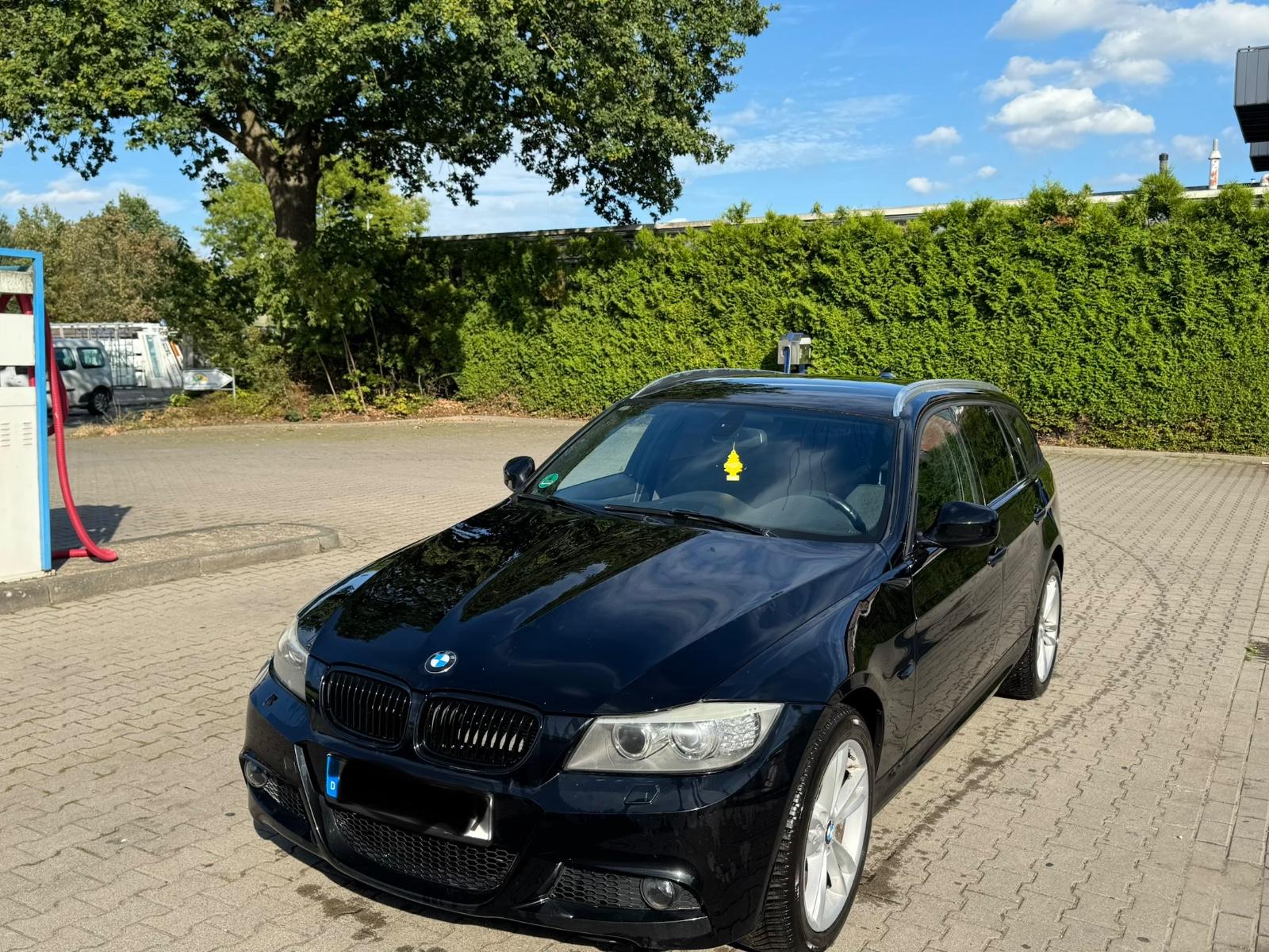 BMW 318 2012 — rear view