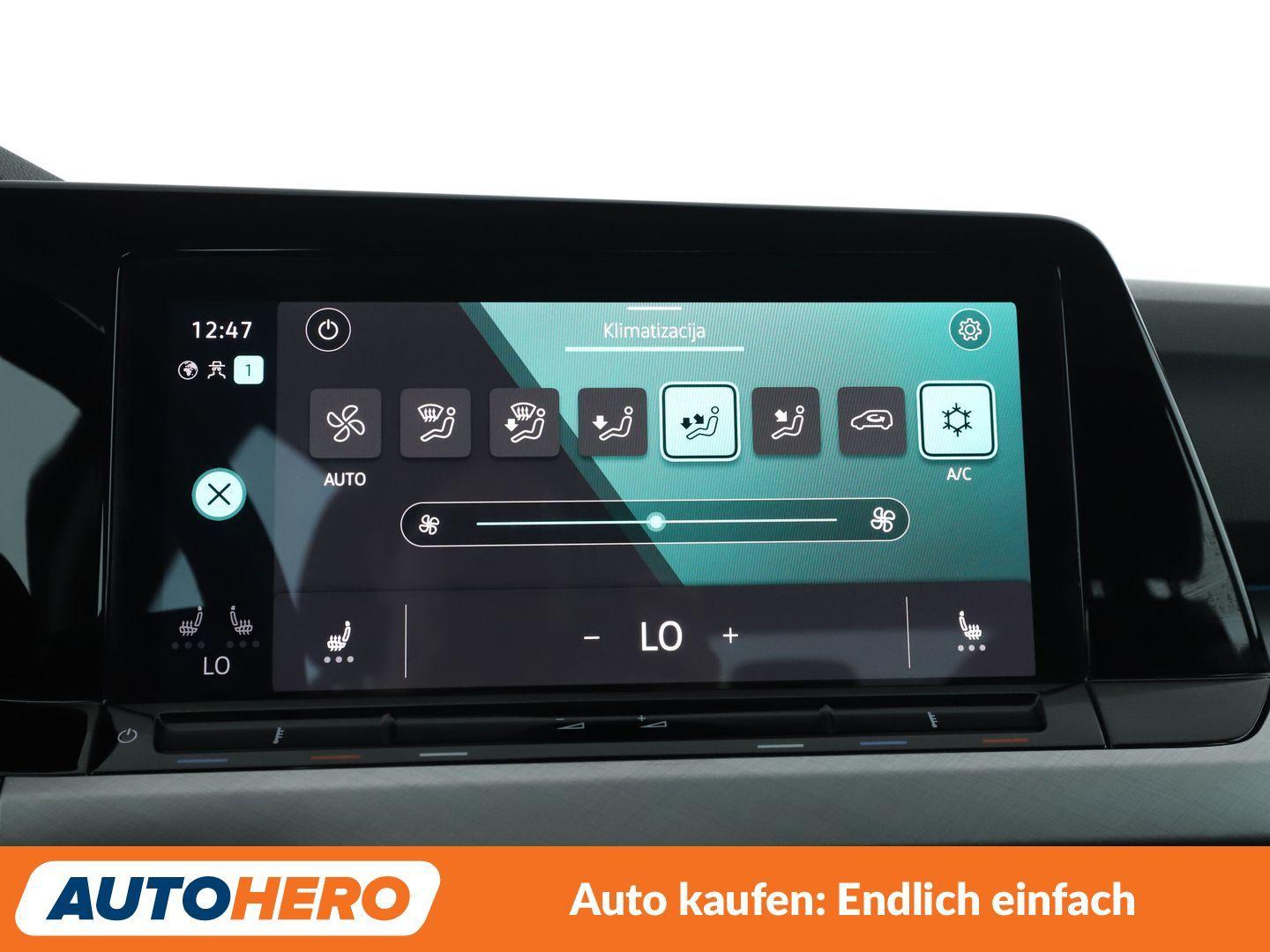 Volkswagen Golf VIII 1.0 eTSI Life Aut.*NAVI*CAM*ACC*SHZ*, миниатюра 21