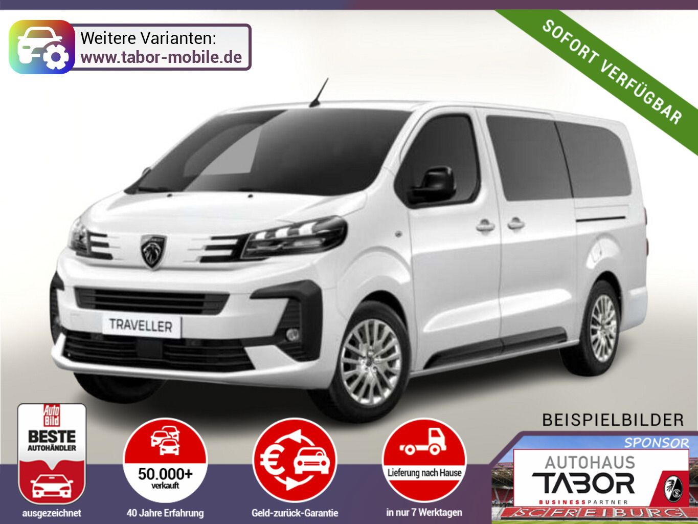 Peugeot Traveller L3 Active 9S AHK SHZ 2xKlima Nav Kam