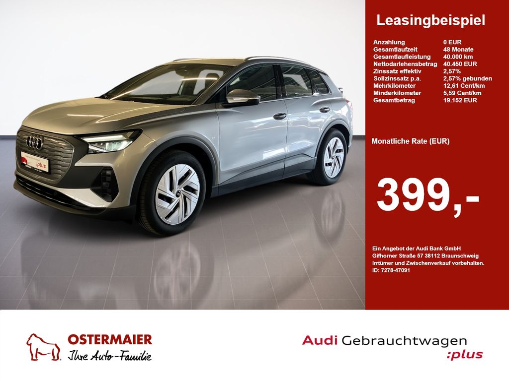 Audi Q4 e-tron 45 286PS WÄRMEPUMPE.ACC.HEAD-UP.NAVI