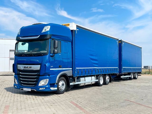 DAF XF 480 JUMBO 120M3 LKW  WECON TANDEM EDSCHA