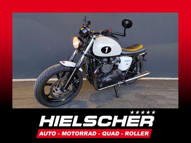 TRIUMPH Bonneville Thruxton Umbau +++ HIGHSIDER + RIZOMA
