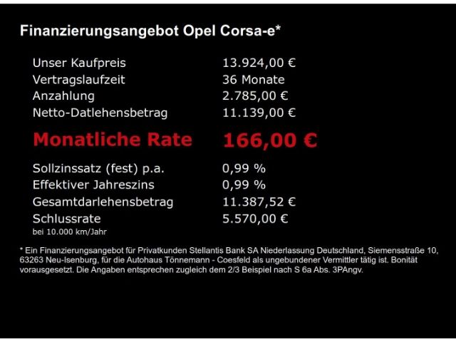 Corsa-e F EDITION 50kWH AT+KEYLESS+KLIMAAUTOMATI