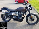 Triumph Street Scrambler 900 aus 1. Hand - TRIUMPH 900 SCRAMBLER