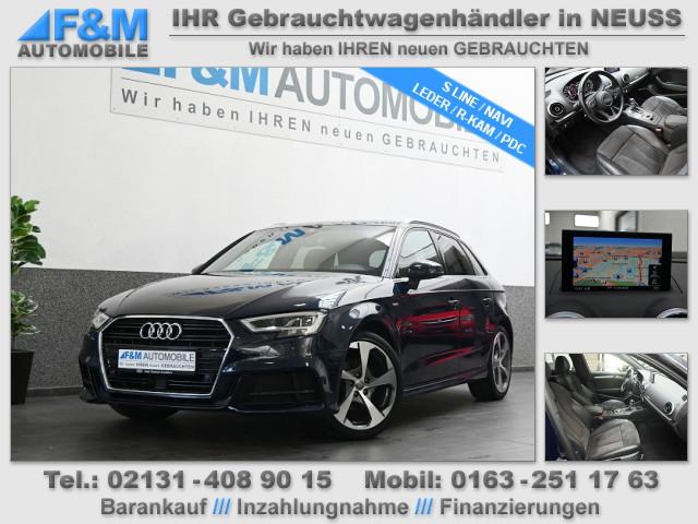 Audi A3 1.4 TFSI SB S tronic S line Navi Leder R-Kam