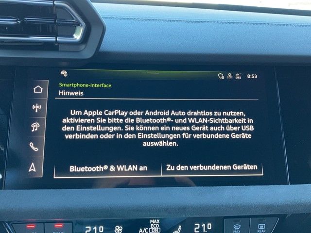 Fahrzeugabbildung Audi A3 Limousine 35 TFSI S-line MATRIX HUD Navi SONO