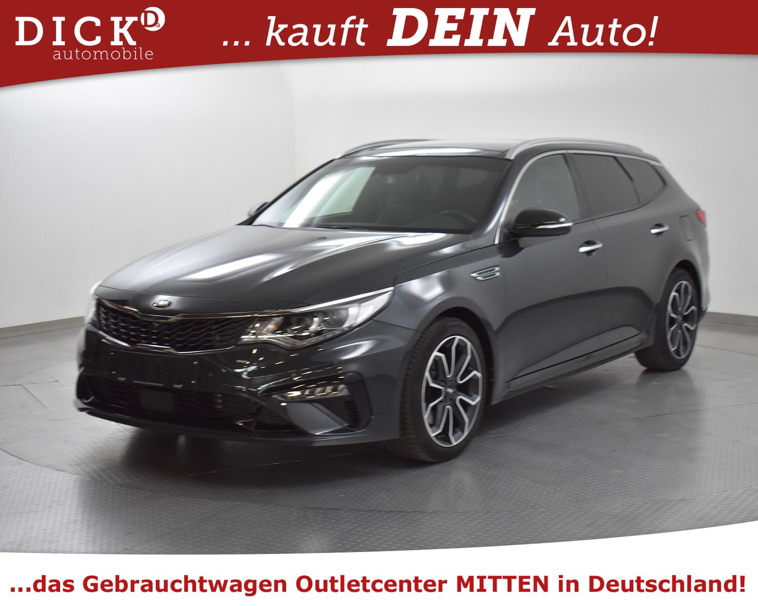 KIA Optima SW 7G-DCT GT-Line PANO+MEMO+KAM+H&K+VOLL+ - Image 4