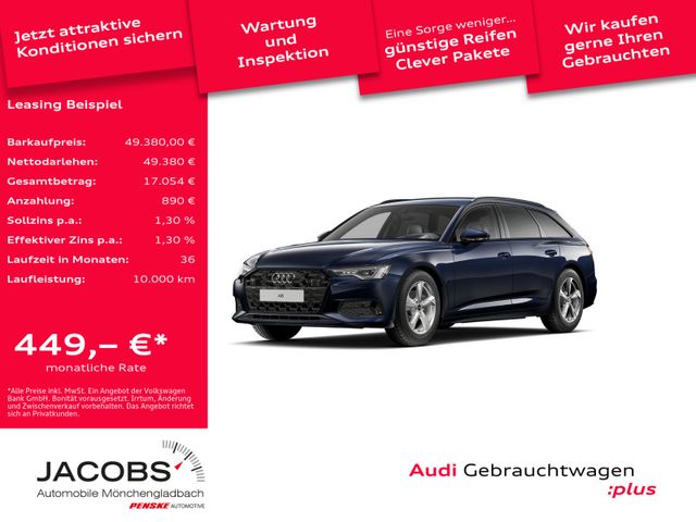 Audi A6 Avant 40TDI advanced Black/Matrix/HuD/360°/AC