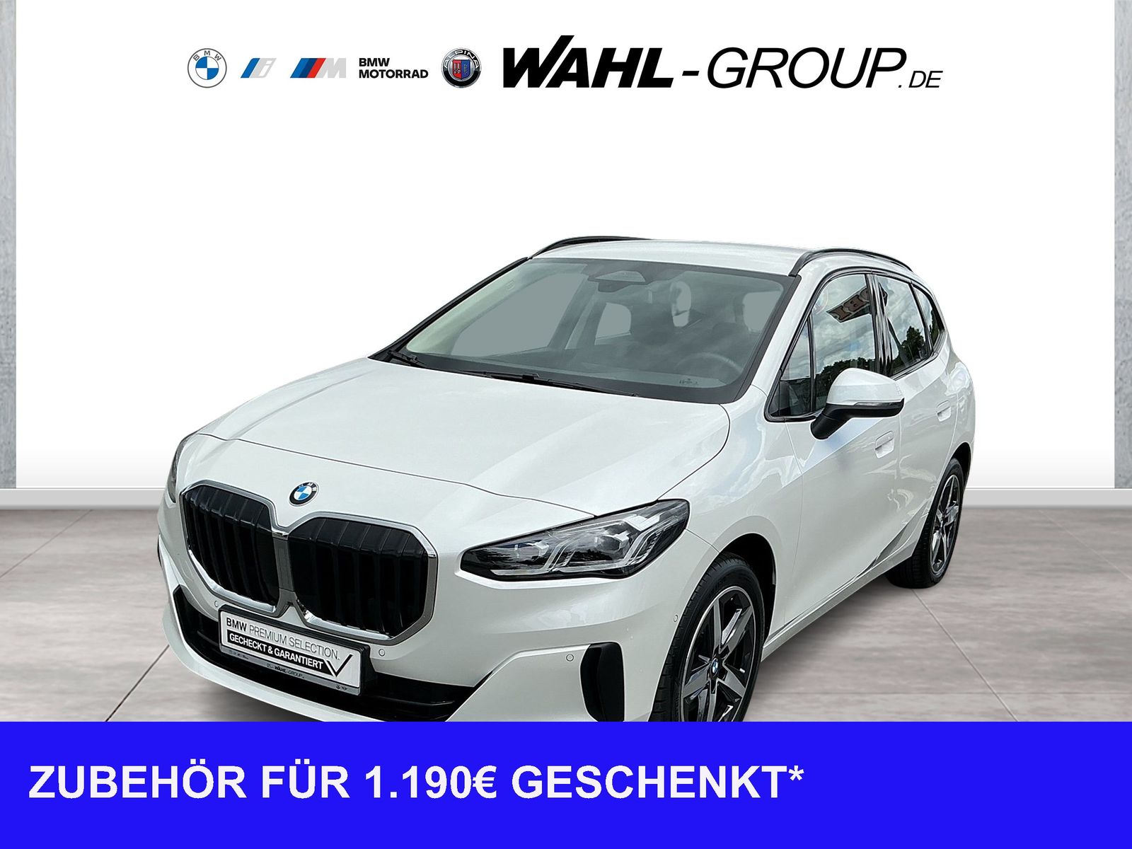 BMW 220i ACTIVE TOURER DKG NAVI LED AHK E-SITZE SHZG