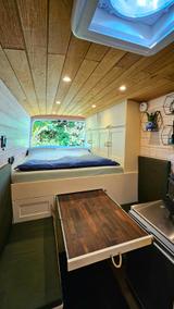 Ford Transit Autark - Holzofen - 70L Gastank - Solar  - Ford Transit L Wohnmobil