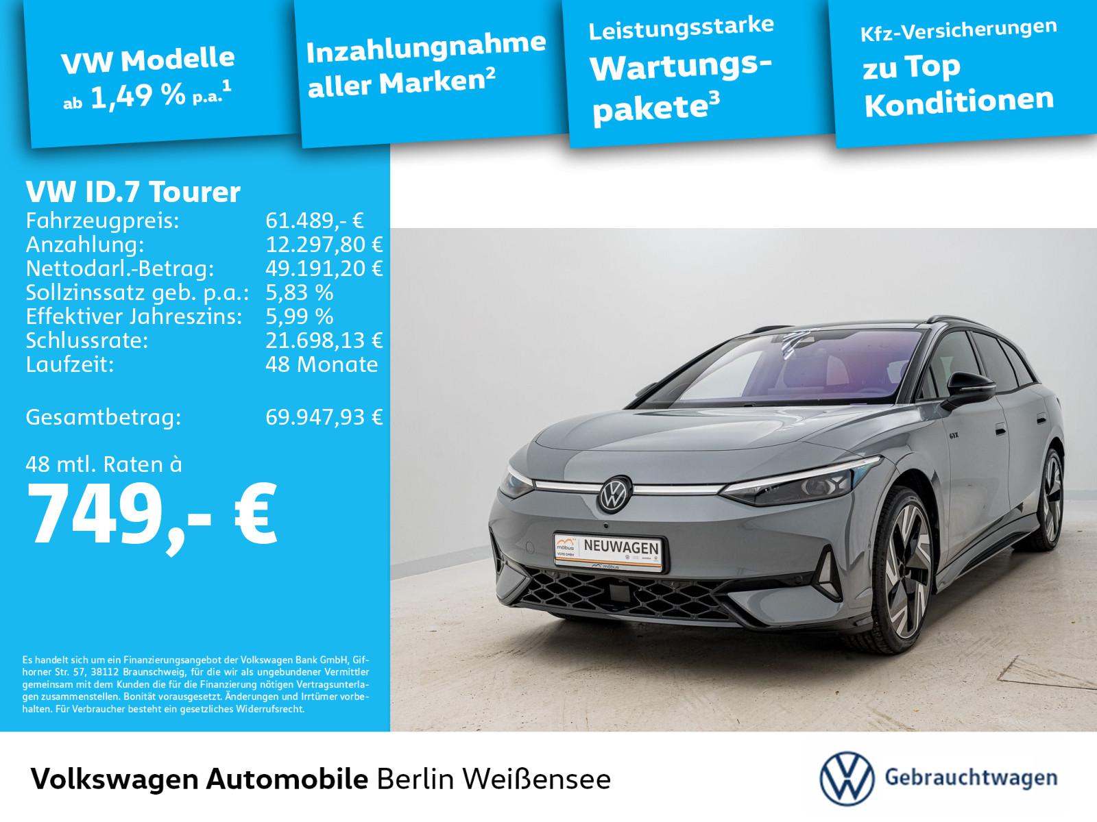 Volkswagen ID.7 Tourer GTX 4Motion*AHK*NAV*WÄRMEPUMPE*360°
