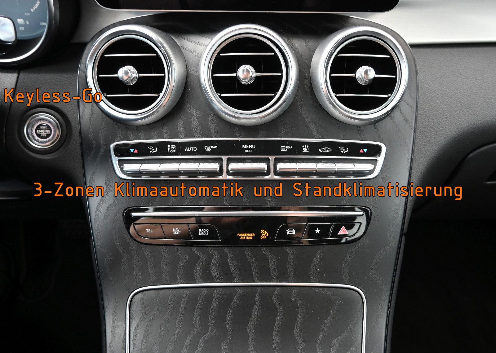 Fahrzeugabbildung Mercedes-Benz GLC 300 de 4MAT. AMG LINE °ACC°HEAD-UP°MEMORY°
