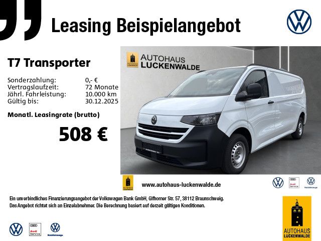 Vorschaubild: VW  T7 Transporter Kasten 2.0 TDI 4M LR Aut. *AHK*GR (Fahrzeug-Nr. L04571)
