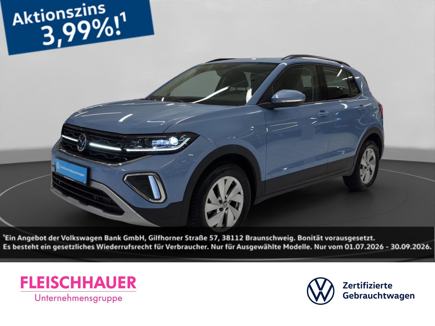 Volkswagen T-Cross 1.0 TSI DSG Life Matrix Navi Kamera App foto 1