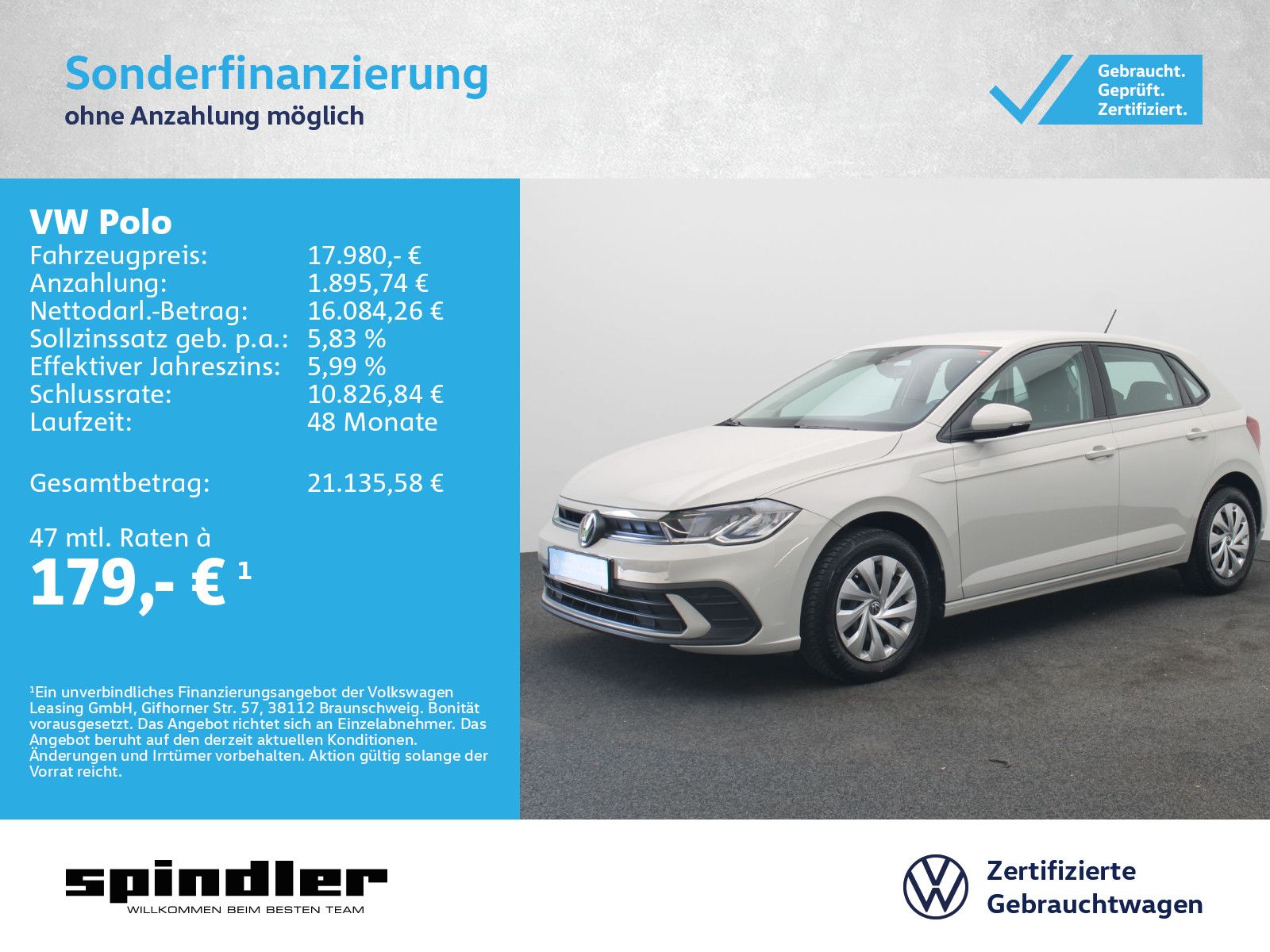 Volkswagen Polo Life 1.0 TSI / Navi, LED, AppConnect, DAB+