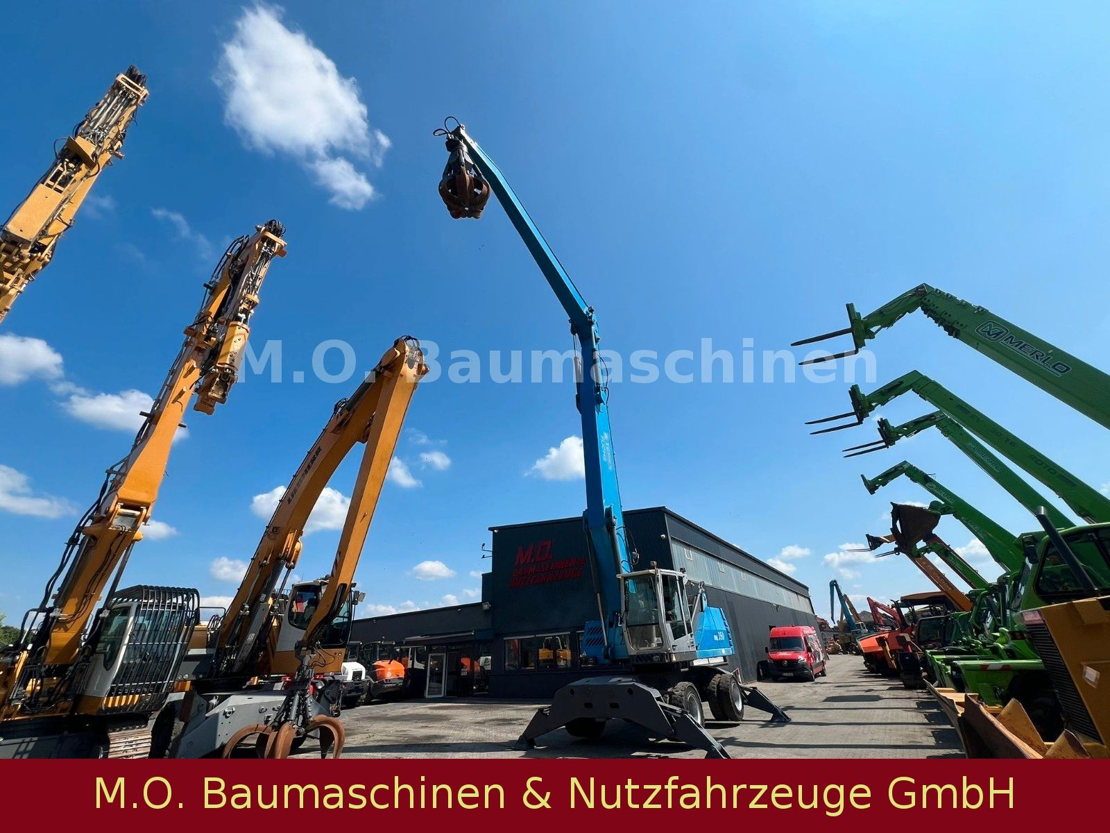 Fahrzeugabbildung Fuchs MHL 350  / AC  /Polypgreifer / ZSA /AC / Hochf.K