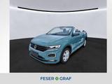 Volkswagen T-Roc Cabrio R-Line 1.5 TSI LED/RFK/AHK/NAVI/SHZ - mit Benzin-Antrieb: Grün, Cabrio
