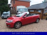 Volkswagen Golf VI Cabriolet TSI,Erst:97000KM,Klima,6-Gang - : Rot, Cabrio