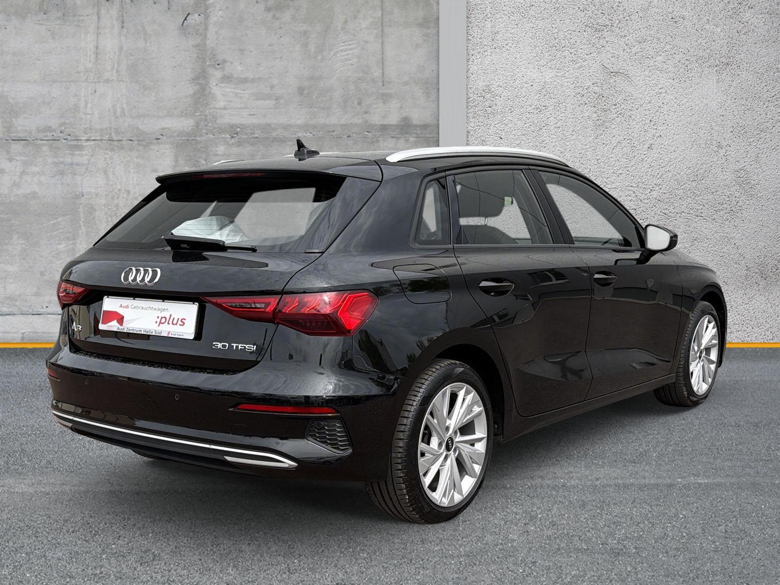 Audi A3 Sportback 30 TFSI advanced AHK PDC LED GRA SH, миниатюра 3
