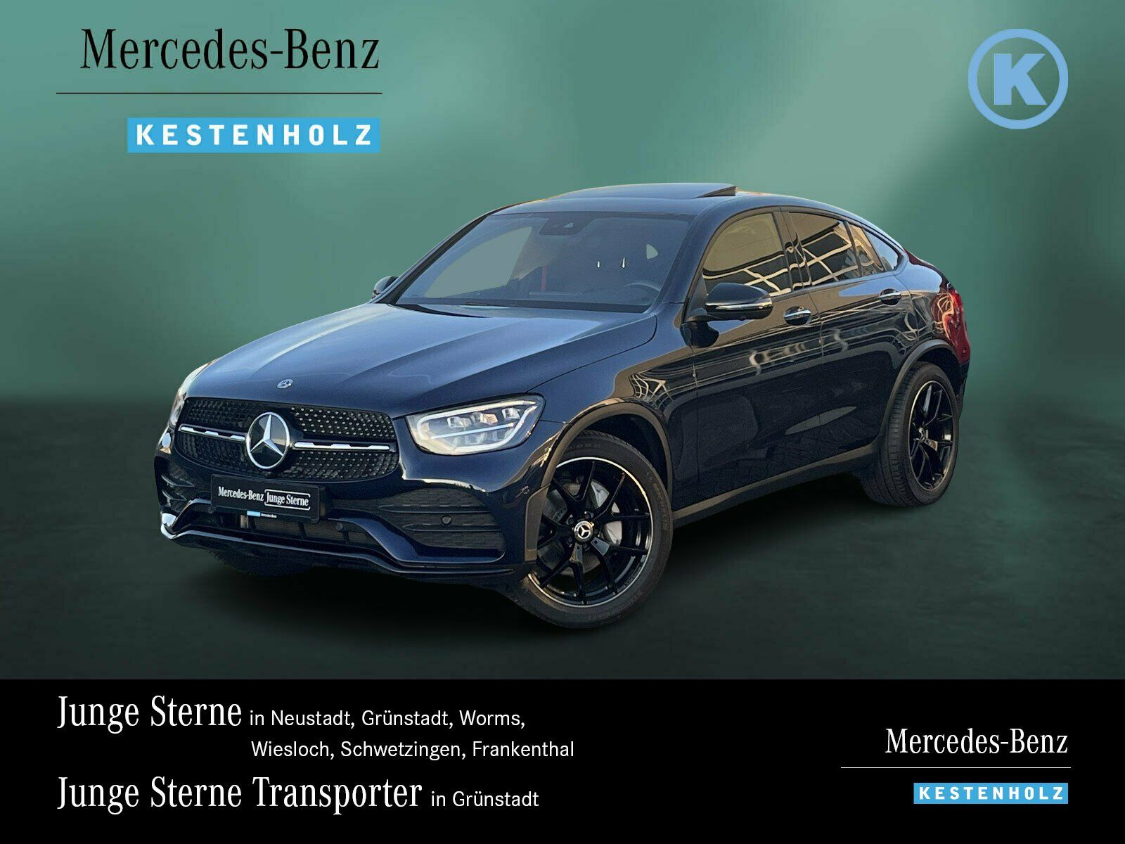 MERCEDES-BENZ GLC 300 d 4M AMG+NIGHT+AHK+DISTRO+SHD+BURME+360°