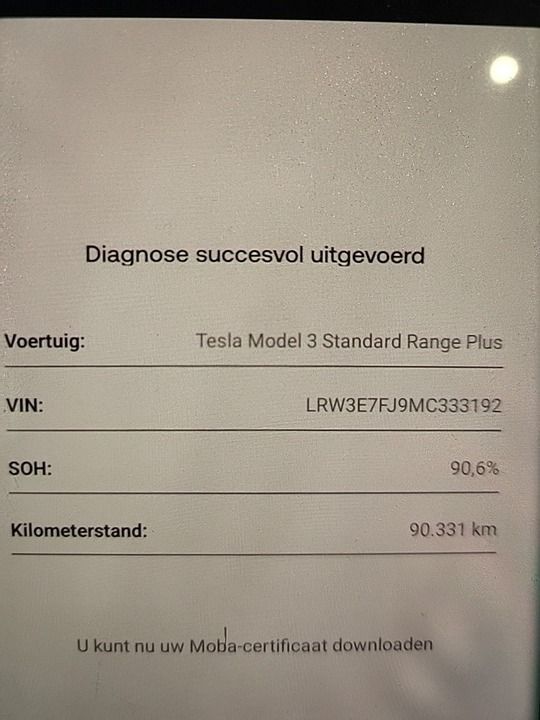 Tesla Model 3 Standard RWD Plus 90.6% SoH FACELIFT [ A imagem 2