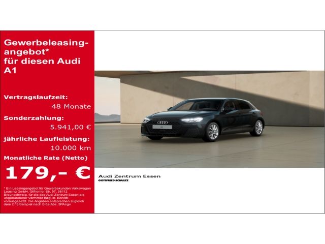 Audi A1 SPORTBACK 25 TFSI