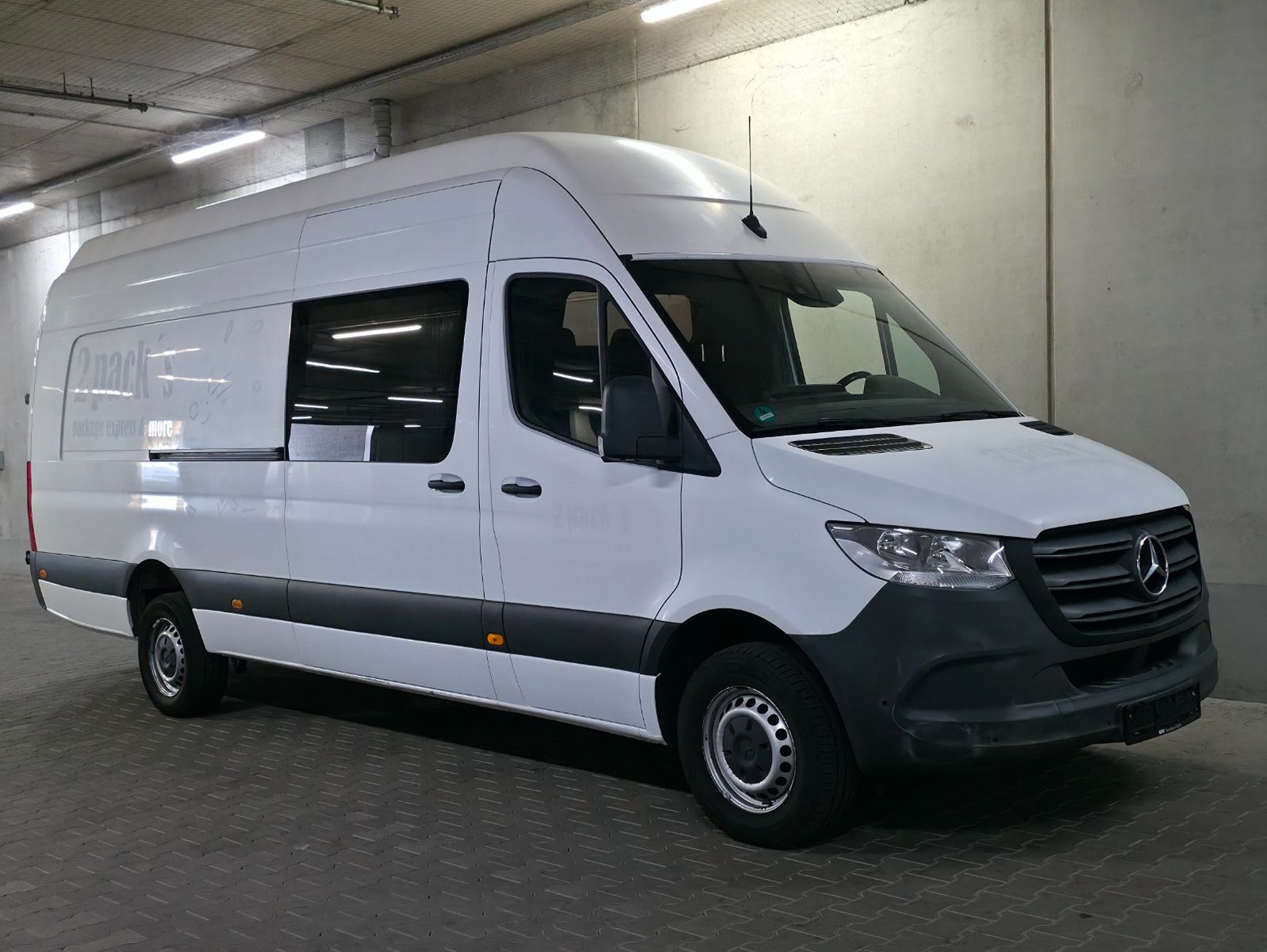 Mercedes-Benz Sprinter 316 L4H3 Maxi Superhochdach 360° Kamera imagem 2