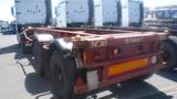 Andere Flandria 20' containerchassis (blatt/spring) 11x - 20 Fuss Container