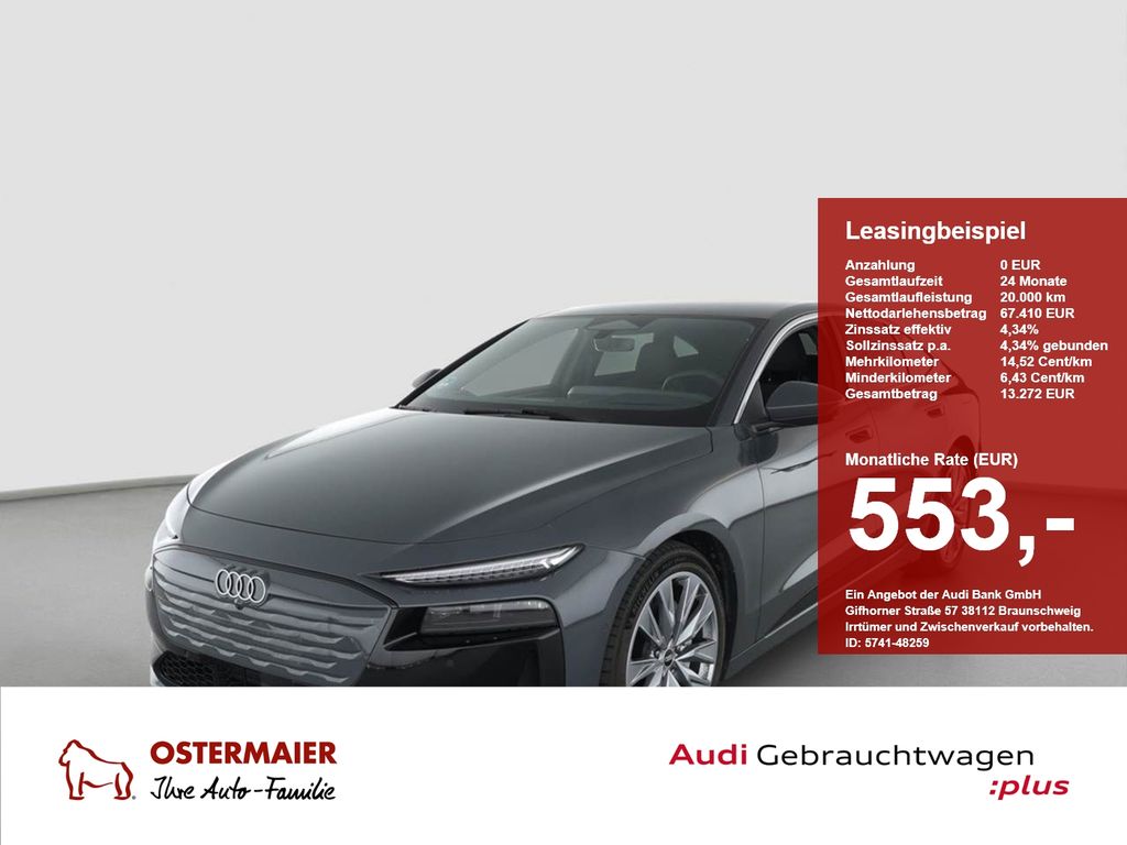 Audi A6 Sportback e-tron 428PS NP:100tEUR! AHK.B&O.LU