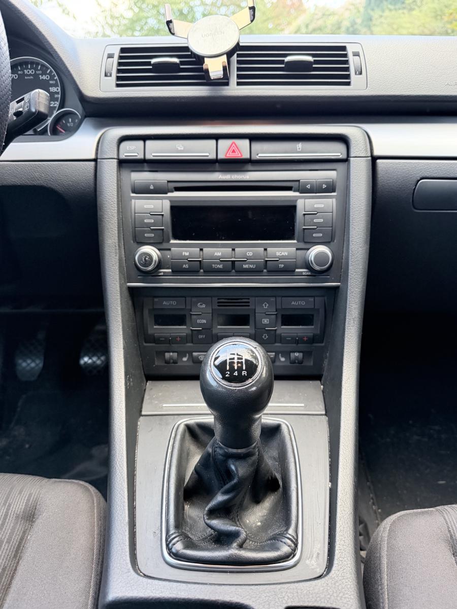 Audi A4 2007 — engine 1.595 cm³, 102 HP (75kW)