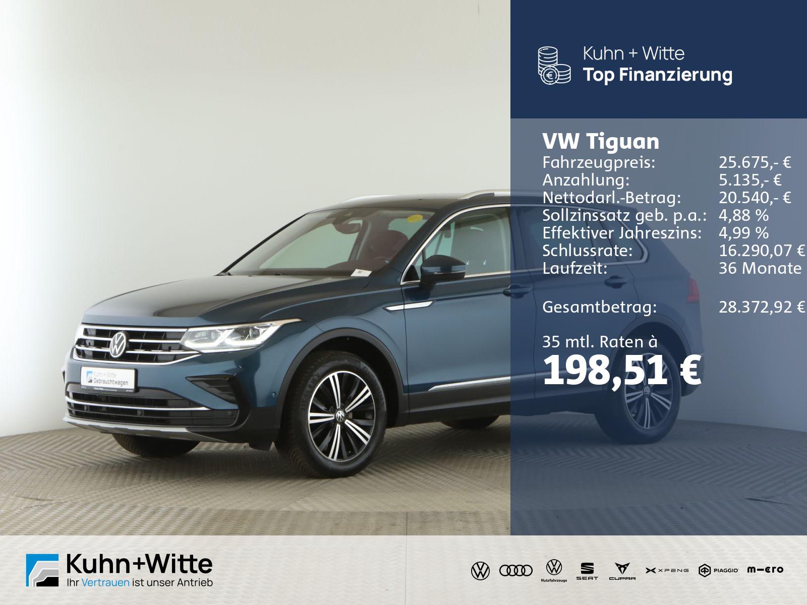 Volkswagen Tiguan 2.0 TDI Elegance AHK+Matrix+RFK+Navi+Appl