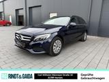 Mercedes-Benz C 180 T KLIMA SHZ PARKTRONIC KAMERA NAVI AHK LED - Mercedes-Benz C 180 mit Benzin-Antrieb: Blau, Kombi, mit Klimaautomatik