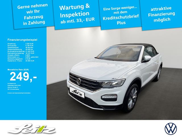 Volkswagen T-Roc Cabriolet 1.0 TSI Style *AHK*PARKSENSOR*SI