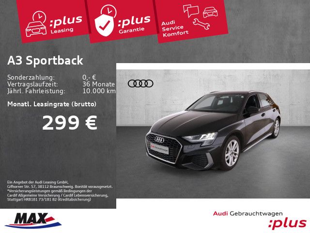 Audi A3 Sportback 35 TDI S LINE LED+NAVI+AHK+KAMERA+V