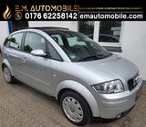 Audi A2 1.4 Panorama Anhänger, Zahnr. gew, Allwetter. - Audi A2: mit Anhängerkupplung