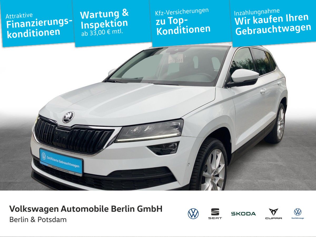 Skoda Karoq 1.5 TSI ACT Style DSG Navi LED Leder AZV