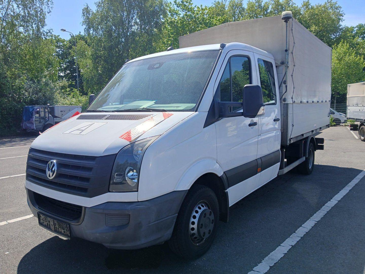 Volkswagen Crafter 50 Kipper DoKa *1.Hand+Klima+AHK+EU6*