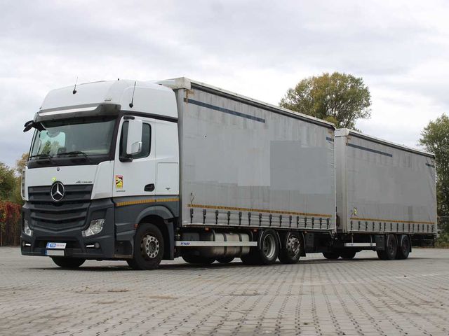 Mercedes-Benz Actros 2542, 6X2, LIFTING AXLE + PANAV TVK18M