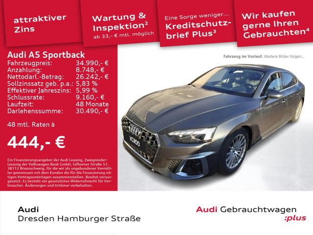 Audi A5 Sportback 40TFSI quat. S line Matrix Pano AHZ