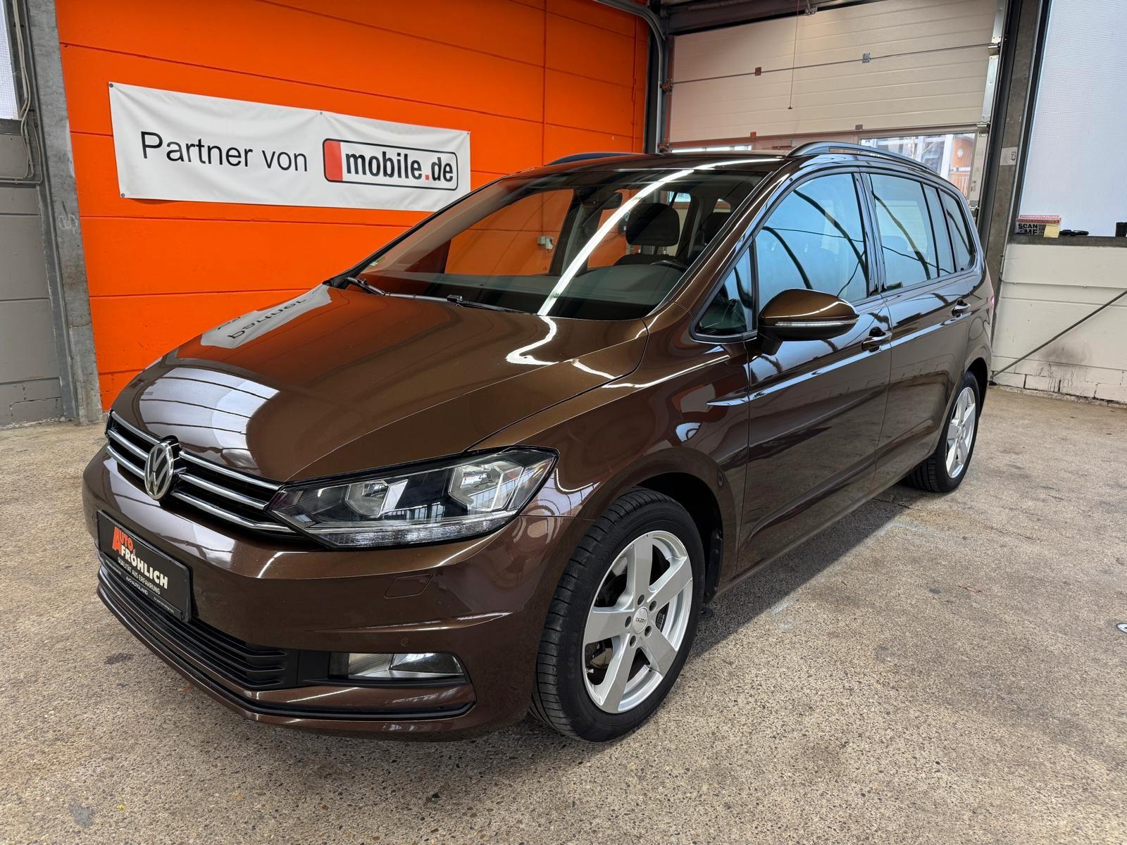 Volkswagen Touran 2.0 TDI DSG Comfortline 7 Sitzer Klimaaut