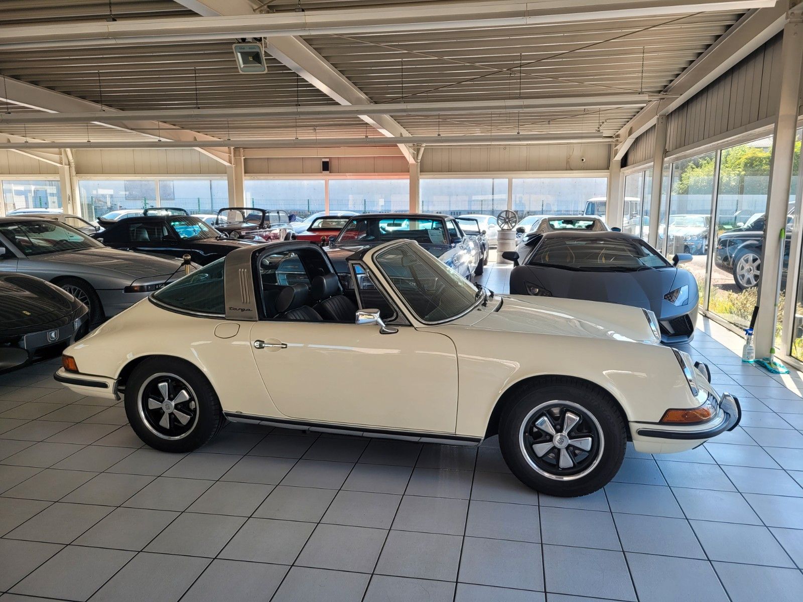 Fahrzeugabbildung Porsche 911 Targa "Ölklappe"/Matching/Original/Deutsch