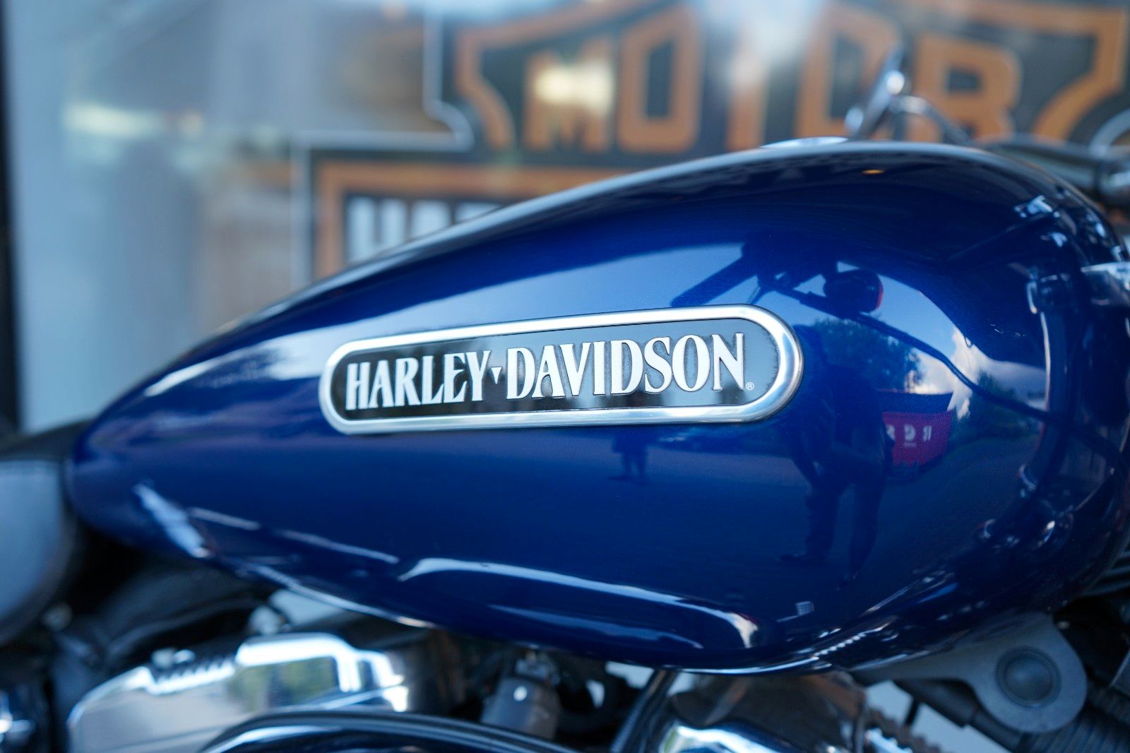 Fahrzeugabbildung Harley-Davidson Sportster XL 1200 Low mit Miller Auspuff