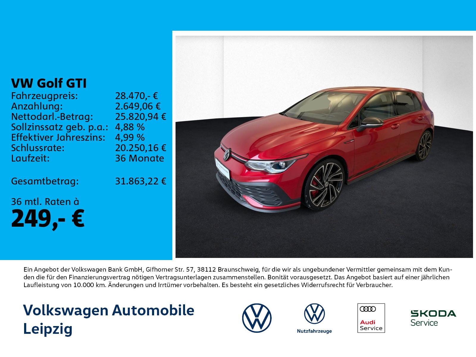 Volkswagen Golf VIII GTI Clubsport TSI DSG *IQ.LIGHT*DCC*