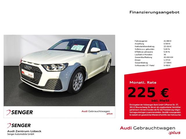 Audi A1 Sportback 25 TFSI Audi connect Navi Sitzhzg.